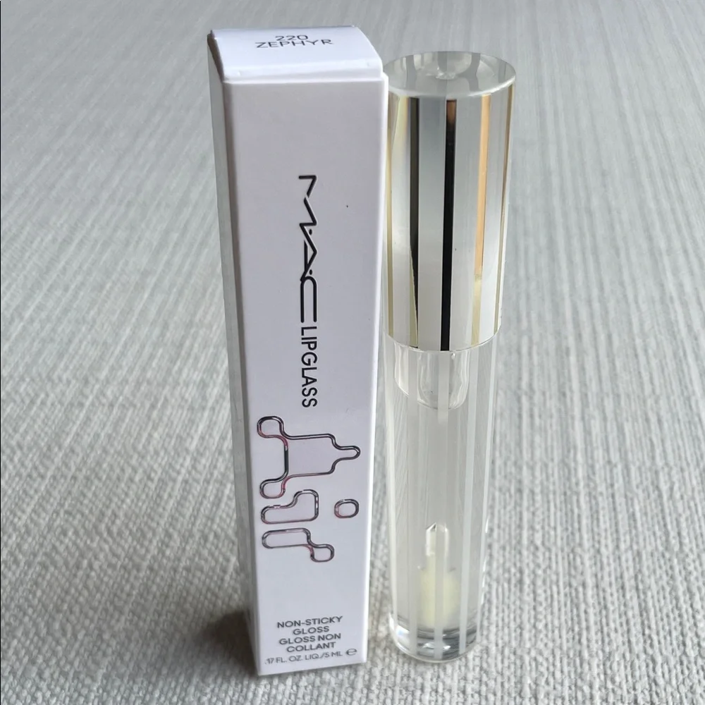 MAC Lipglass Air Non-Sticky Lipgloss - Zephyr